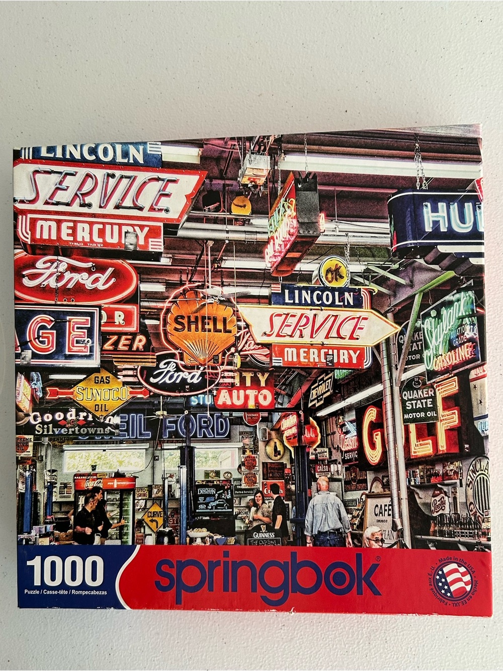 Springbok 1000-Piece Automobile Signs Puzzle